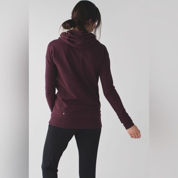 Lululemon Stress Less Hoodie
Heathered Bordeaux Drama size 6 (small) $98 msrp - Picture 1 of 7